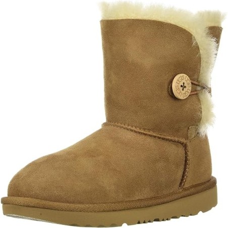 UGG K Bailey Button II Bottes Enfant Semelle Antidérapante